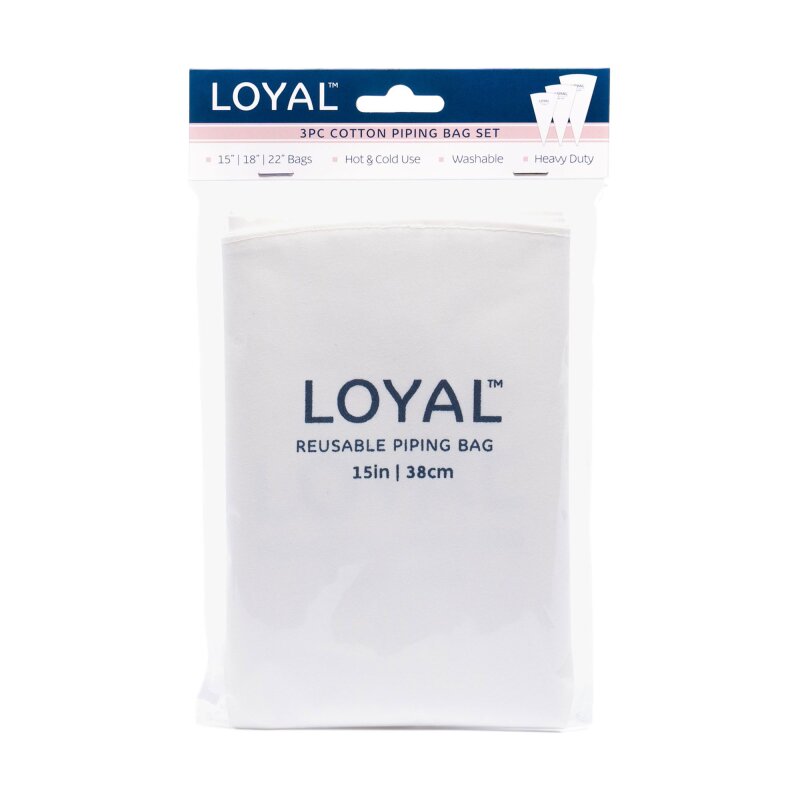 Loyal Cotton Piping Bag Set of 3 15", 18" & 22" Lollipop Cake